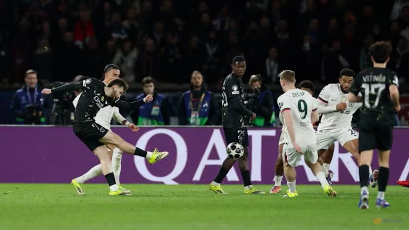 PSG crush Chelsea defense leaving players dejected and frustrated.